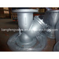 API Y-Strainer of Flange End with Carbon Steel RF